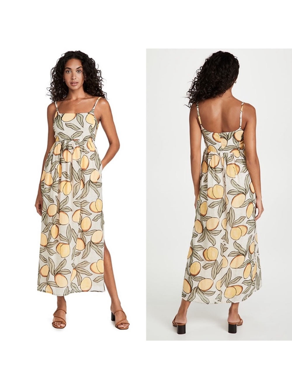 Rebecca Taylor Lemon Tree Maxi Dress Size 8